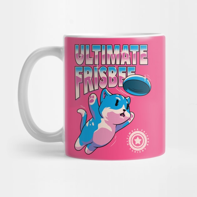 Ultimate Frisbee Cat by anycolordesigns